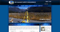 Desktop Screenshot of binsalmansurveyeng.com